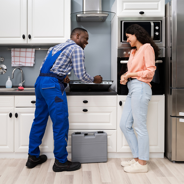 can you provide an estimate for cooktop repair before beginning any work in Dodge ND